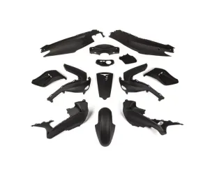 Kappenset Gilera Runner - Mat Zwart