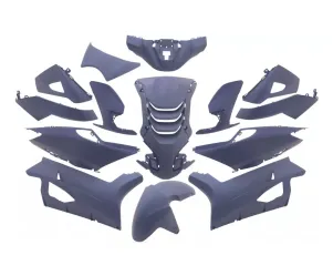 Kappenset Peugeot Speedfight 4 - Mat donkerblauw