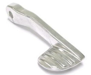 Kickstart Pedaal Minarelli - Zilver - kort