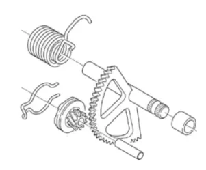 Kickstart revisieset Morini (Aprilia Mojito/Habana en SR2000)