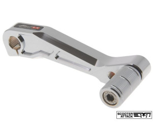 KickstartPedaal CNC Evo Piaggio - Chroom