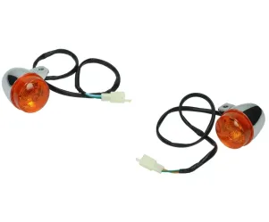 Knipperlicht retro scooter (Grande Retro) - Voorkant - Links + Rechts