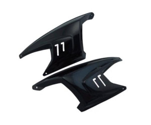 Knipperlicht spoilers Voor - Gilera Runner - Zwart