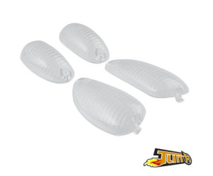 Knipperlichtglas Set - Piaggio Typhoon - Transparant