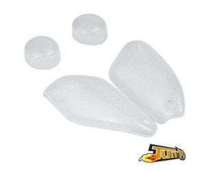 Knipperlichtglas Set Yamaha Aerox - Transparant