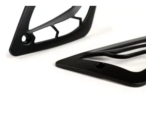 Knipperlichtrooster Set MOTO NOSTRA Vespa GT, GTL, GTV, GTS 125-300 Mat Zwart