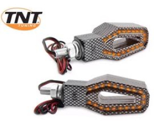 Knipperlichtset - Leds - TNT - Hole - Carbon