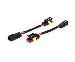Knipperlichtset Voor Achter MOTO NOSTRA (-2014) dynamisch LED Volglicht Voorzijde Met Dagrijlicht en Achterzijde Met Positielicht (E-keurmerk) Gerookt
