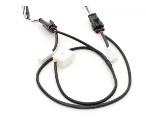 Knipperlichtset Voor Achter MOTO NOSTRA (-2014) dynamisch LED Volglicht Voorzijde Met Dagrijlicht en Achterzijde Met Positielicht (E-keurmerk) Gerookt