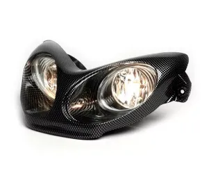 koplamp  BGM next generation  mbk nitro (yq50/l, 2 takt), yamaha aerox (yq50/l, 2 takt)   carbon stijl
