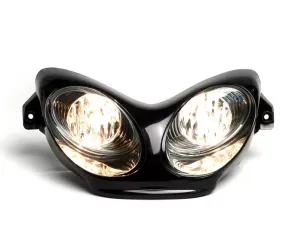 koplamp  BGM next generation  mbk nitro (yq50/l, 2 takt), yamaha aerox (yq50/l, 2 takt)   zwart