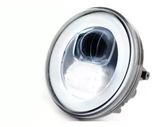 Koplamp incl. Montagering MOTO NOSTRA  LED HighPower Ø=120mm 12V DC (E9) Lambretta LI (Serie 1-2)