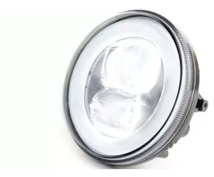 Koplamp incl. Montagering MOTO NOSTRA  LED HighPower Ø=120mm 12V DC (E9) Lambretta LI (Serie 1-2)