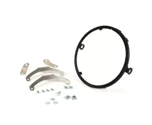 Koplamp Montage Ring Set MOTO NOSTRA LED HighPower  Ø=143mm (5 3/4") Voor Montage Koplamp Op Stuurkop Vespa PX, LML Star Stella