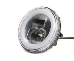 Koplamp MOTO NOSTRA- LED HighPower Ø=120mm 12V DC e9 Gemarkeerd Voor de Ombouw Van e. G. Lambretta LI/TV (Serie 1-3