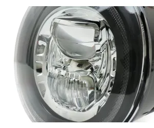 Koplamp MOTO NOSTRA LED HighPower GTS i.E Super 125-300  (-2018 Past Ook op GT, GTS, GTL) Verchroomde Reflector