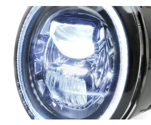 Koplamp MOTO NOSTRA LED HighPower GTS i.E Super 125-300  (-2018 Past Ook op GT, GTS, GTL) Verchroomde Reflector