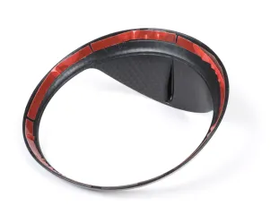 Koplamprand Met Vizier MOTO NOSTRA (-2018)- Vespa GT, GTL, GTS 125-300 GTS 125-300 Super Carbon Stijl