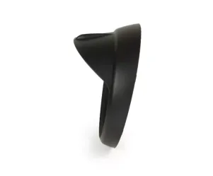 Koplamprand Met Vizier MOTO NOSTRA Vespa LX 50, LX 125, LX 150, GTV, GT60 125-300 Vlak Zwart
