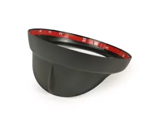 Koplamprand Met Vizier MOTO NOSTRA Vespa LX 50, LX 125, LX 150, GTV, GT60 125-300 Vlak Zwart