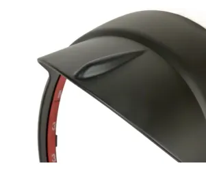 Koplamprand Met Vizier MOTO NOSTRA Vespa LX 50, LX 125, LX 150, GTV, GT60 125-300 Vlak Zwart