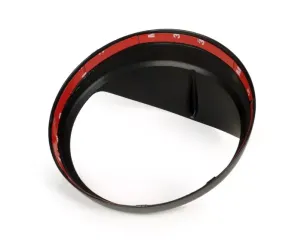 Koplamprand Met Vizier MOTO NOSTRA Vespa LX 50, LX 125, LX 150, GTV, GT60 125-300 Vlak Zwart