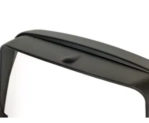 Koplamprand Met Vizier MOTO NOSTRA Vespa S50, S125, S150  Vlak Zwart