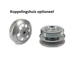 Koppeling compleet (met poulie) -  Peugeot / Kymco / GY6
