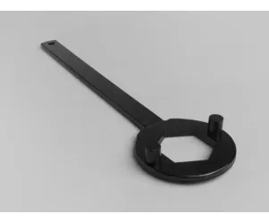 koppelingsblokkeergereedschap  39mm 2 pins  minarelli 50 100cc 2 takt, peugeot 50 100cc 2 takt, honda 50cc 2 takt, kymco 50cc, sym 50cc 2 takt