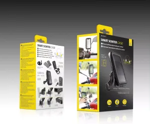 Telefoonhouder windscherm / spiegel - Lampa Smart scooter case