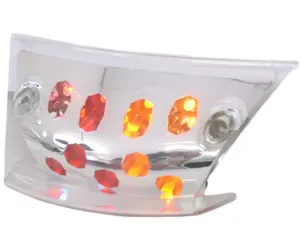 LED achterlicht Piaggio Zip + richtingaanwijzer (helder glas)