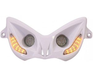 Monoxx koplamp - Audi look - Yamaha aerox - LED (wit/orange)