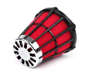 Luchtfilter  Malossi e5  0掳 cs=43mm Rood Zwart Mikuni