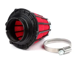 Luchtfilter  Malossi e5  0掳 cs=43mm Rood Zwart Mikuni