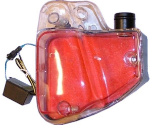 Luchtfilter - Transparant/Rood MET NEON - Peugeot