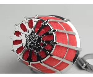 Luchtfilter  MALOSSI E5  30掳, CS= 28mm   Rood Chroom
