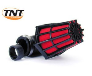 Luchtfilter R-Evo Tnt Ø28/35mm 90° Zwart/Rood