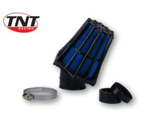 Luchtfilter Race Tnt Ø28/35mm Zwart/Blauw