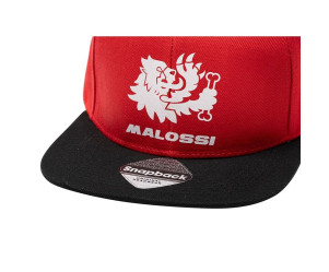 Malossi Snapback pet (rood/zwart)