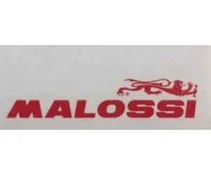 Malossi Sticker rood/wit (klein)