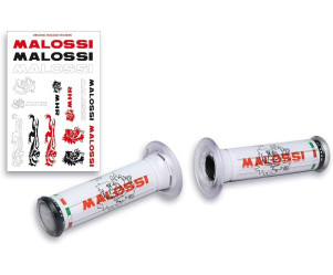 Malossi handvaten Ø=22 24mm wit