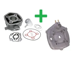 Minarelli Horizontaal 50cc + Cilinderkop (watergekoeld)