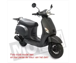 Zwarte Buddyhoes China scooter (retro model LX)