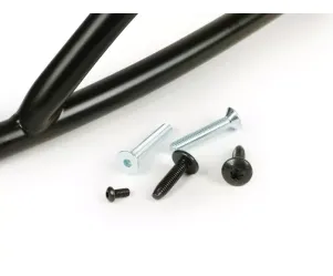 Valbeugel Vespa Sprint Achter - Mat zwart (Piaggio 1B001279)