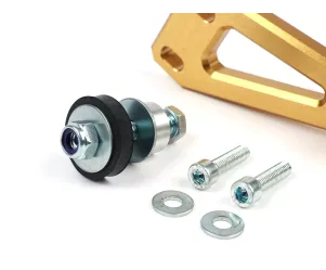 montagebeugel pm 59 x  heikotuning  brace v1, v2, pm tsab   goud   piaggio 125 180 cc 2 takt ac/lc