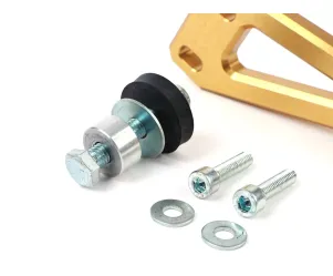 montagebeugel pm 59 x  heikotuning  brace v1, v2, pm tsab   goud   piaggio 125 180 cc 2 takt ac/lc