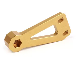 montagebeugel pm 59 x  heikotuning  brace v1, v2, pm tsab   goud   piaggio 125 180 cc 2 takt ac/lc