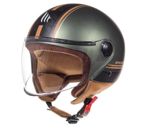  Scooterhelm MT Mat groen - model 'Street Entire'