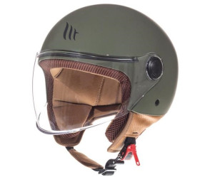 Goedkope Scooterhelm Mat Groen - model 'Street' 