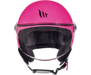 Goedkope Scooterhelm Glans Roze - model 'Street' 